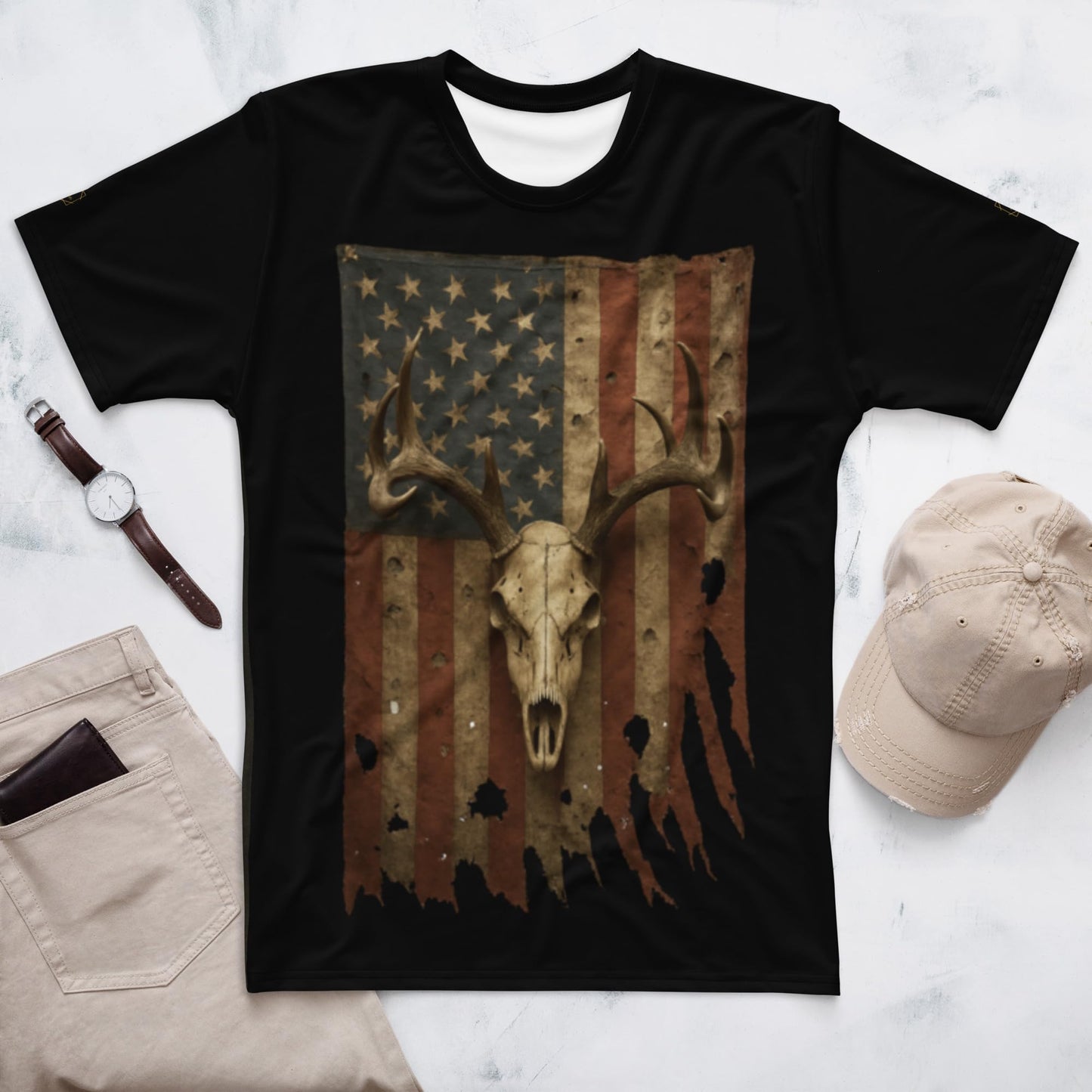 Christian Prayer All-Over Print T-Shirt Black