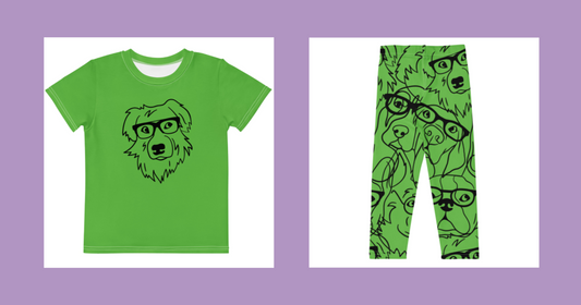 Green Tshirt and Leggings Bundle