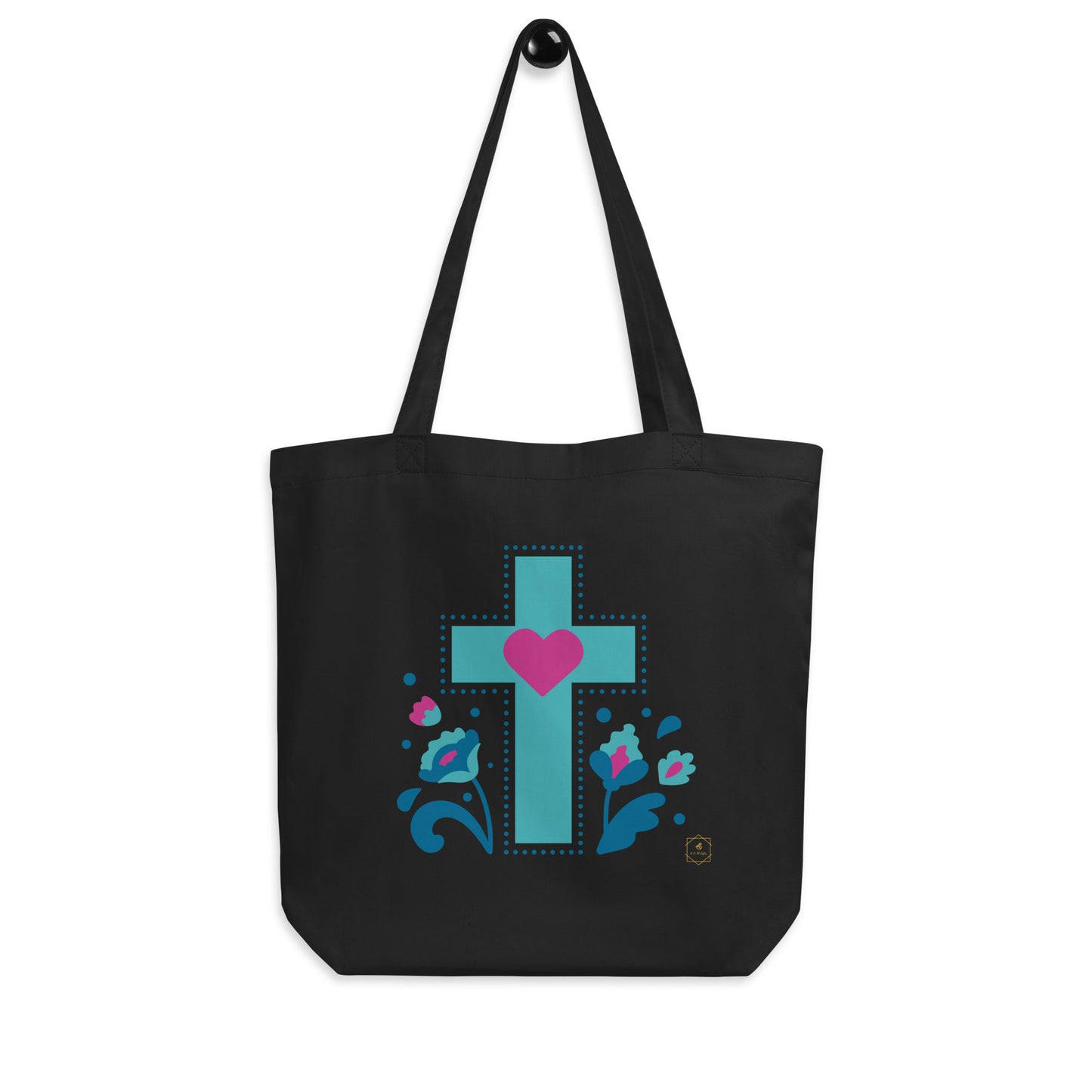 Christian Cross Eco Tote Bag