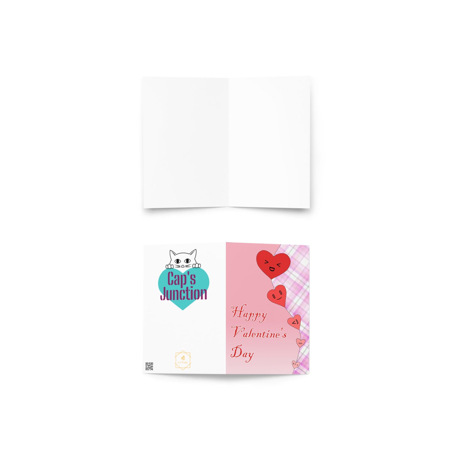 Valentine's Day Card 4x6 By Caps Junction