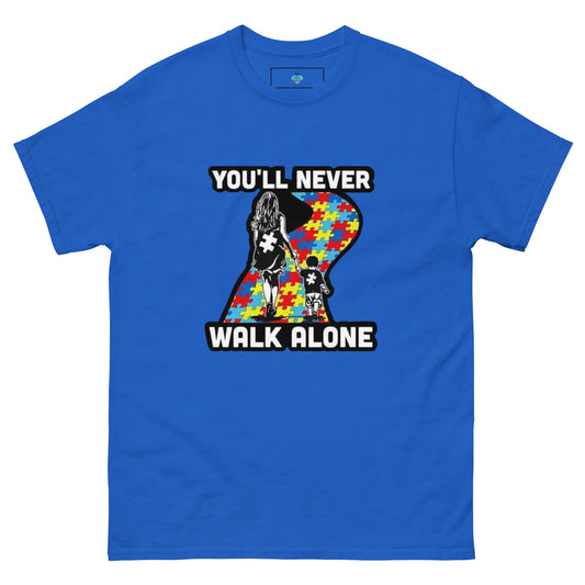 "You Will Never Walk Alone" Men's Classic Tee By Caps Junction