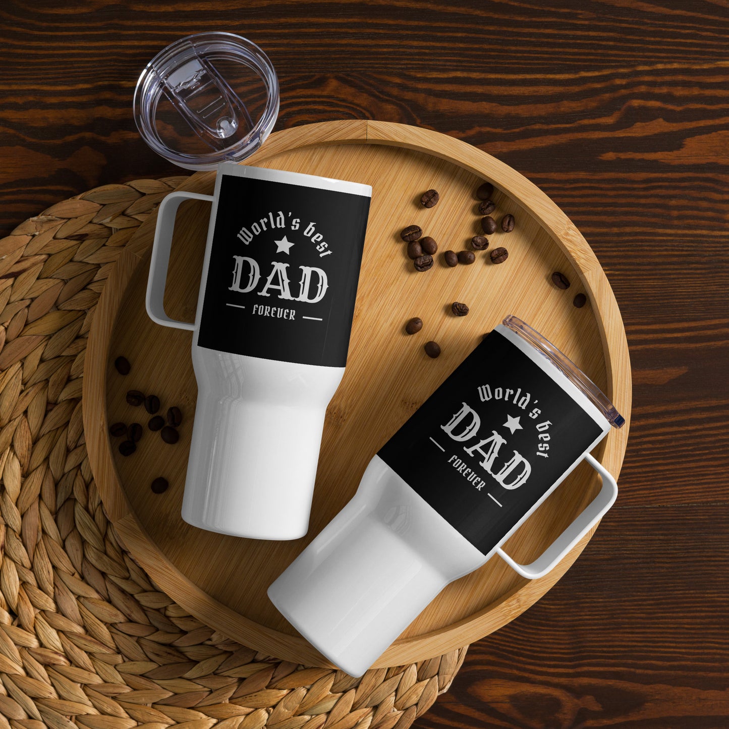 The World's Best DAD Travel Mug By Caps Junction