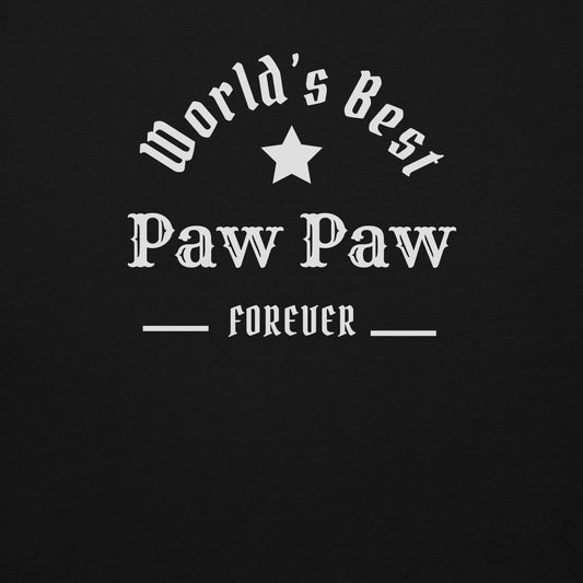 The World's Best Paw Paw Unisex Hoodie