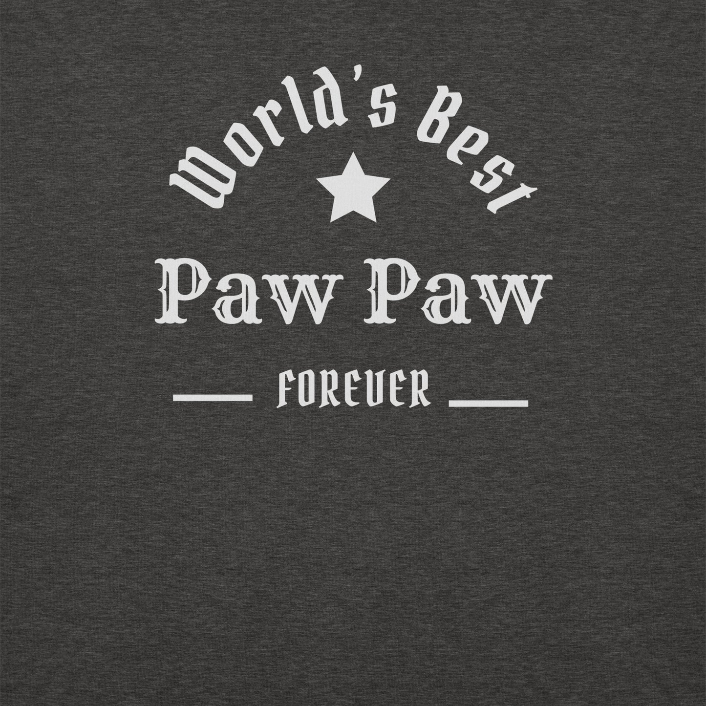 The World's Best Paw Paw Unisex Hoodie