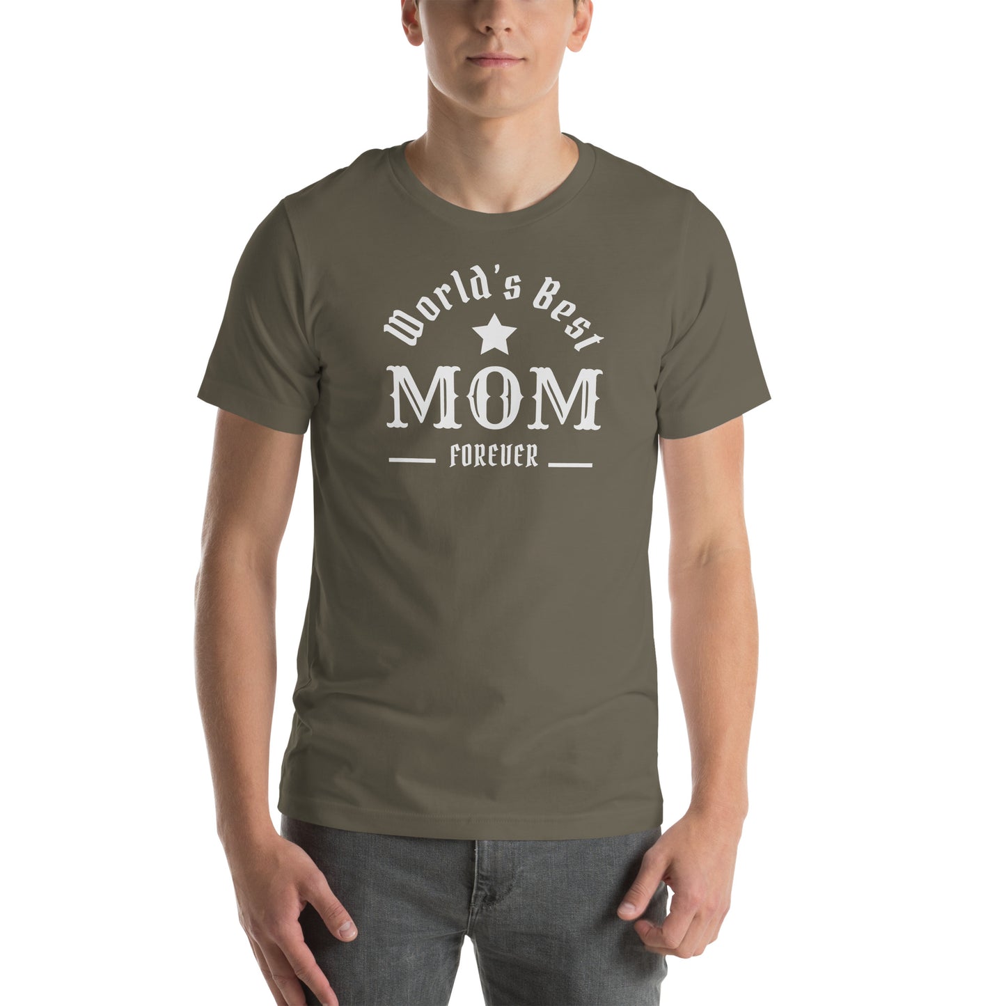 The World's Best MOM Unisex t-shirt