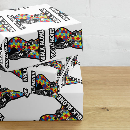 You Will Never Walk Alone Wrapping Paper Sheets By Caps Junction By Caps Junction