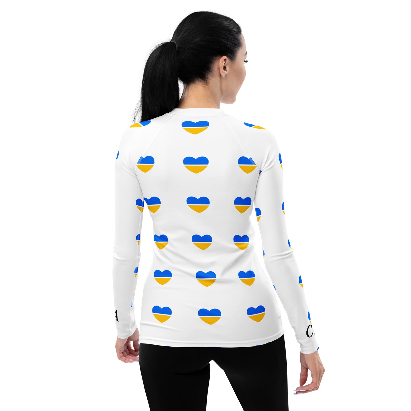 CNA Rash Guard Long Sleeve Hearts