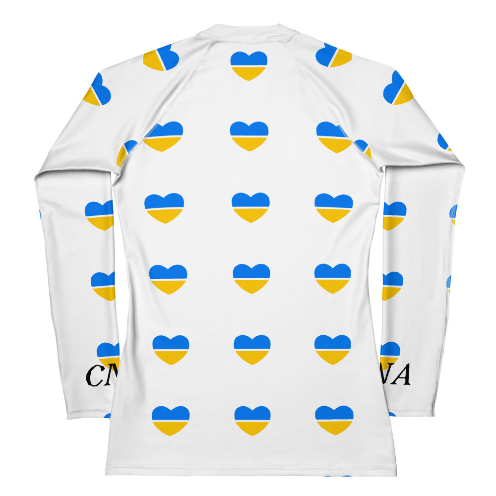CNA Rash Guard Long Sleeve Hearts