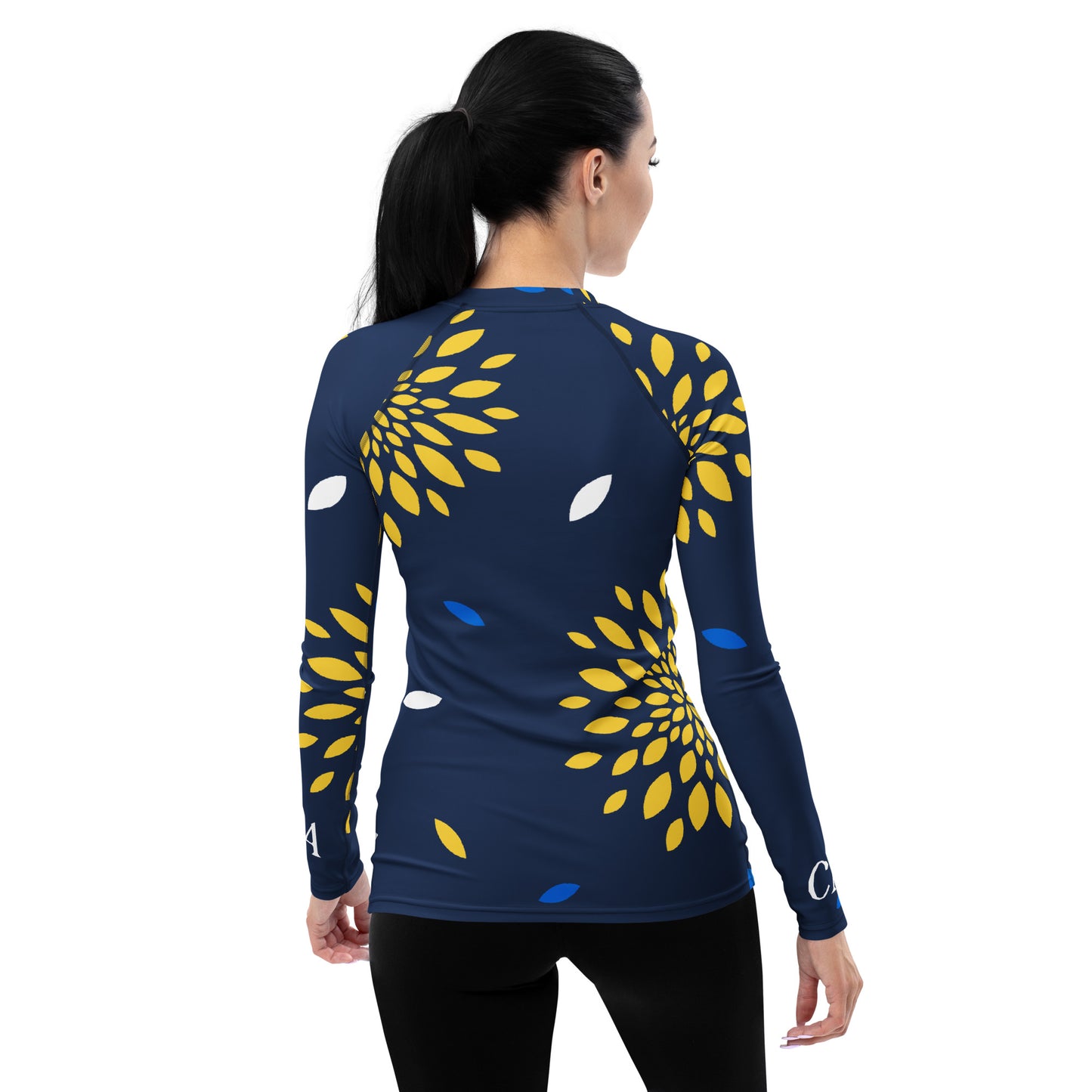 CNA Rash Guard Long Sleeve Flower Petals