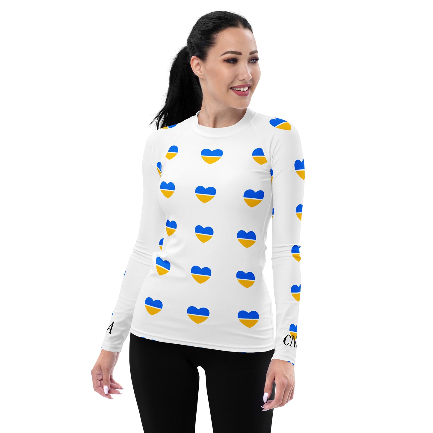 CNA Rash Guard Long Sleeve Hearts