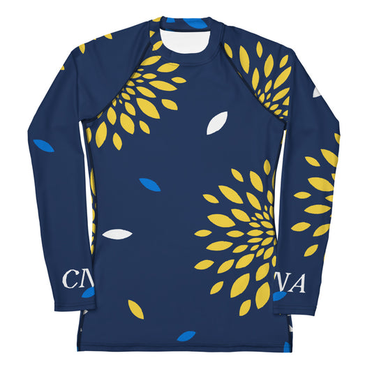 CNA Rash Guard Long Sleeve Flower Petals