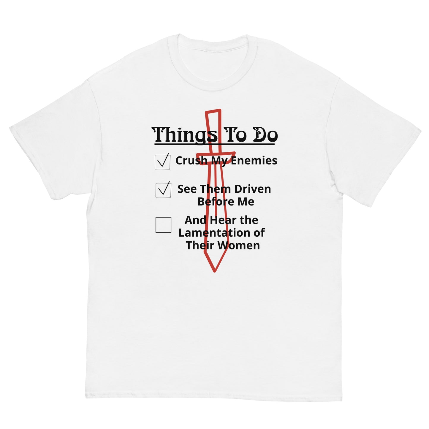 Things To Do Style Men's Classic Tee