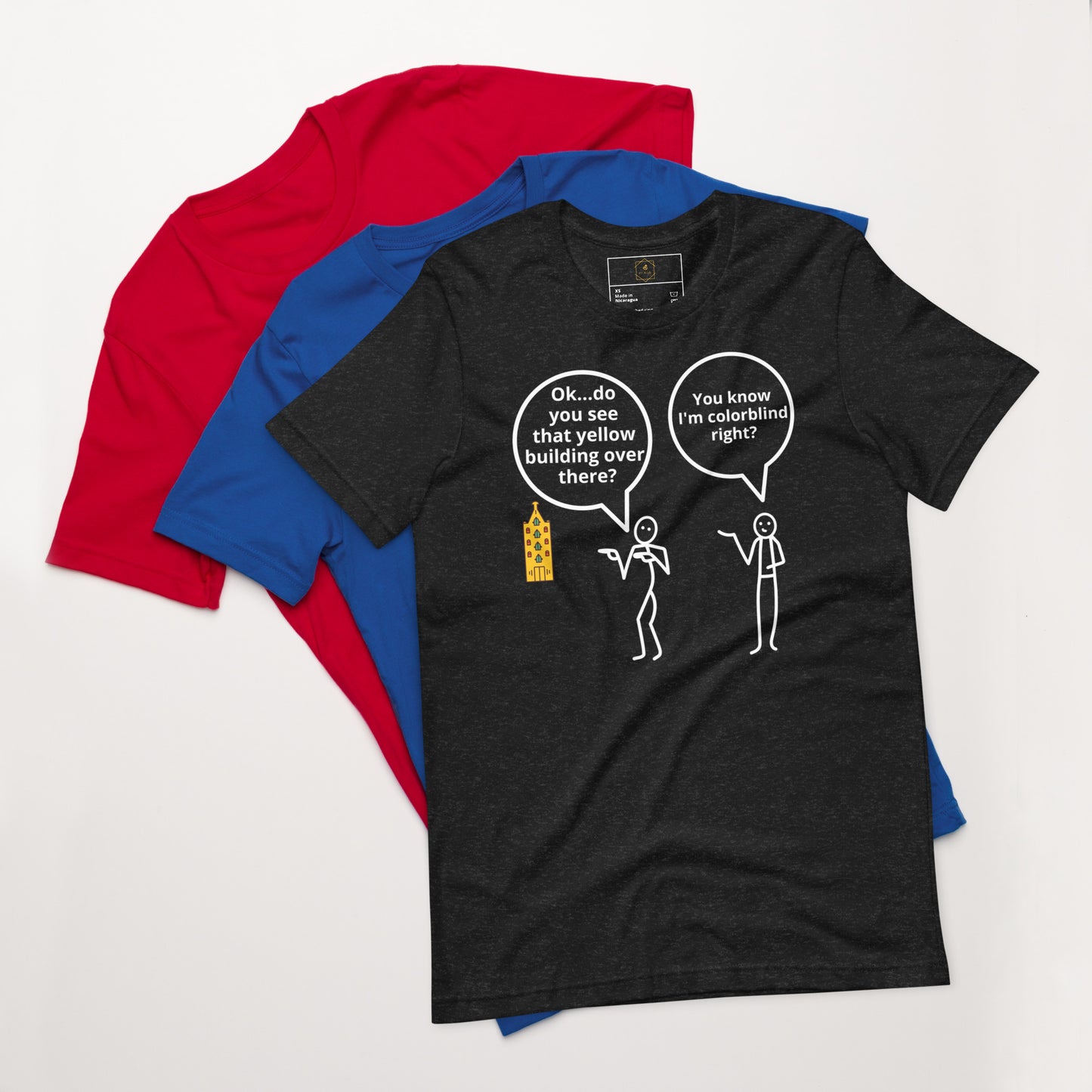 Stick Joke T-shirt By Caps Junction