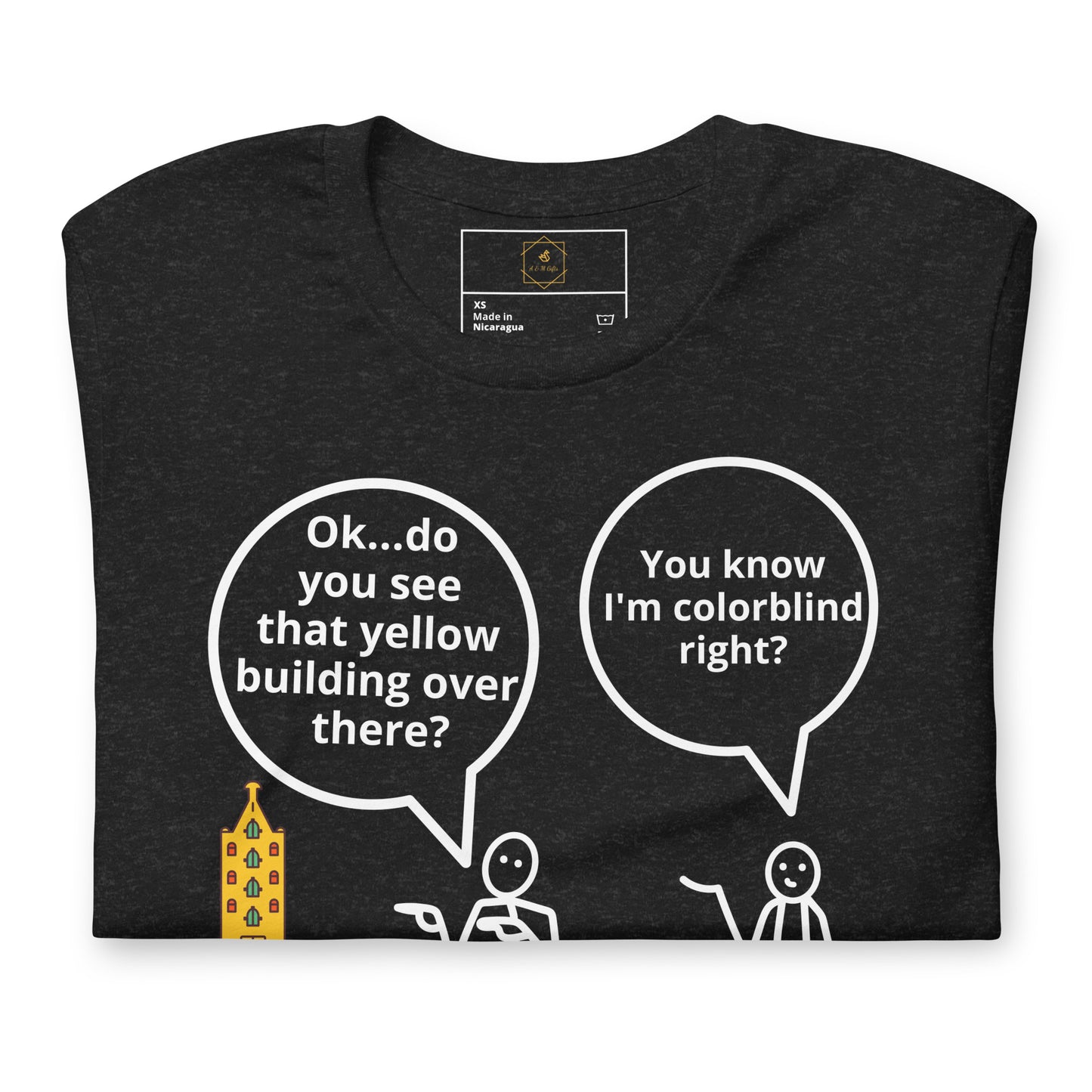 Stick Joke T-shirt By Caps Junction