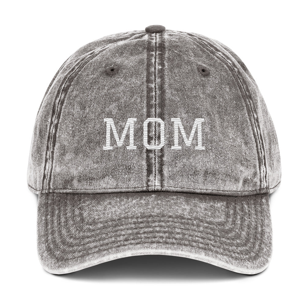 Vintage Cotton Twill Mom Cap By Caps Junction