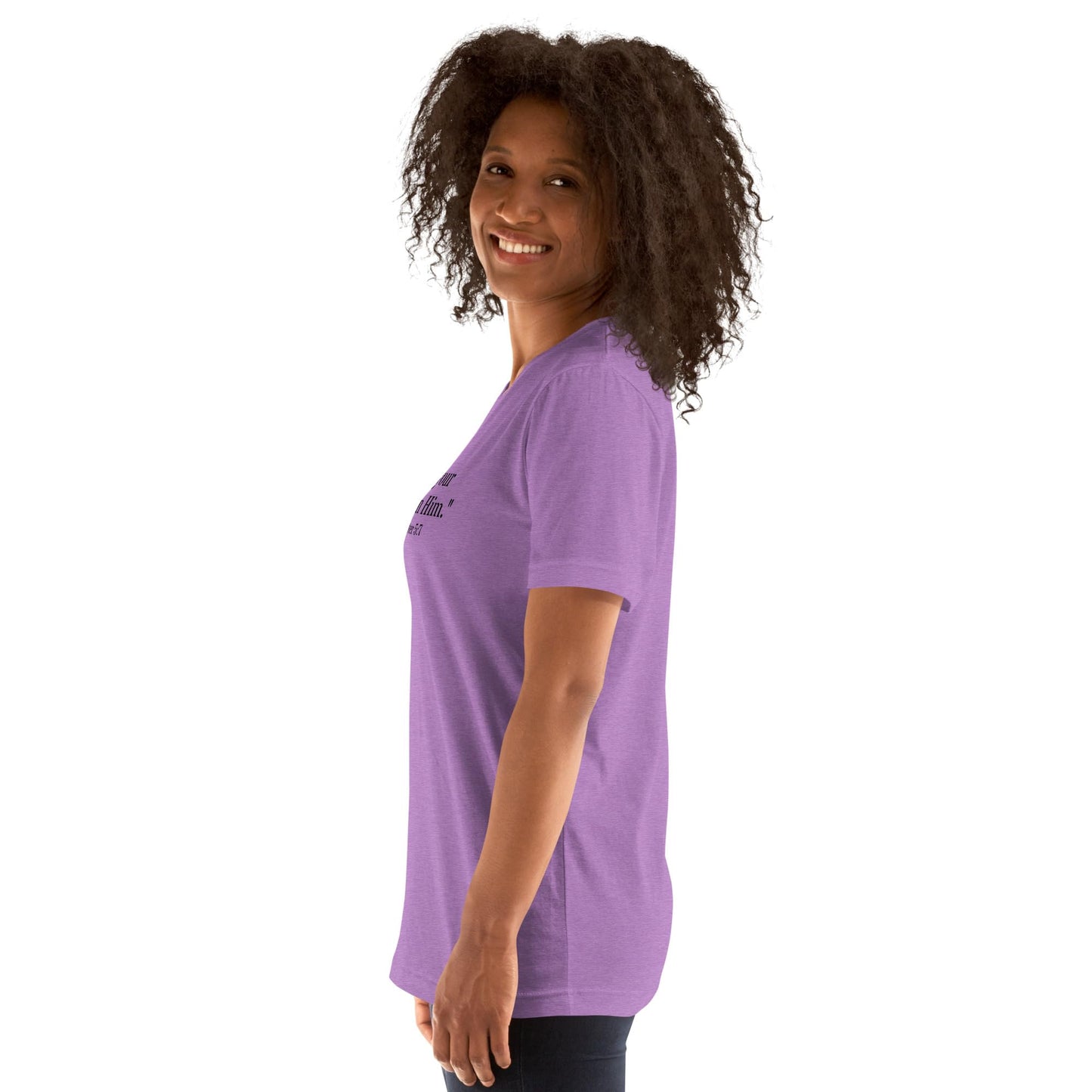 1 Peter 5:7 Christian Unisex T-Shirt