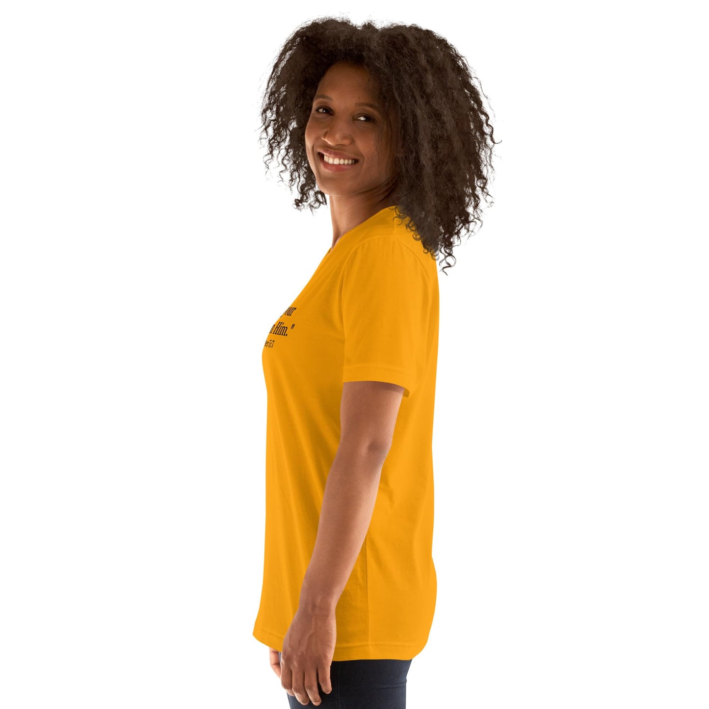 1 Peter 5:7 Christian Unisex T-Shirt