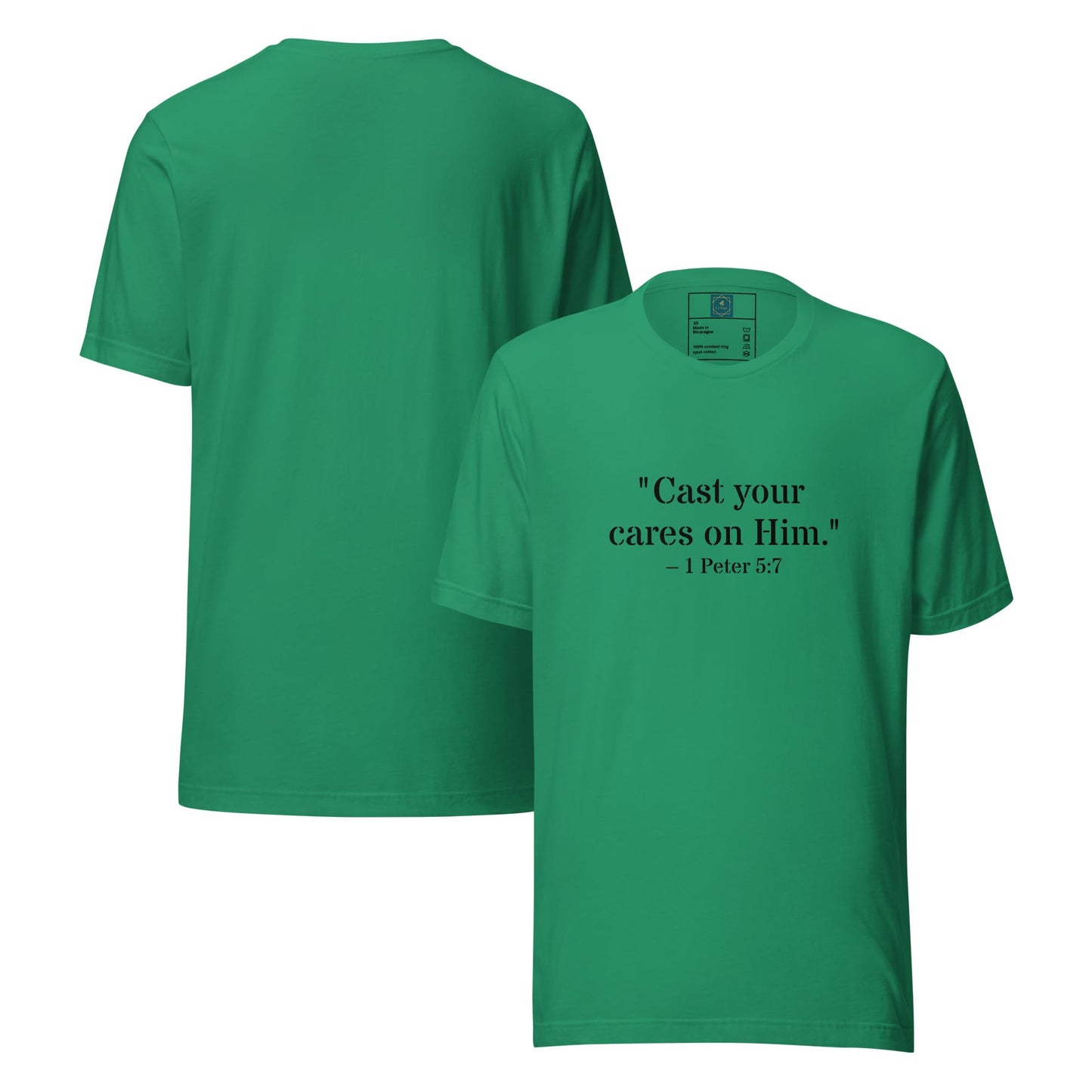 1 Peter 5:7 Christian Unisex T-Shirt