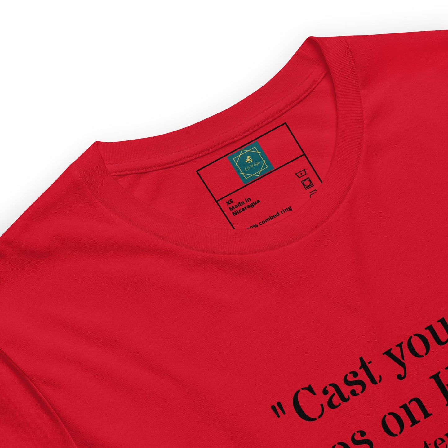 1 Peter 5:7 Christian Unisex T-Shirt