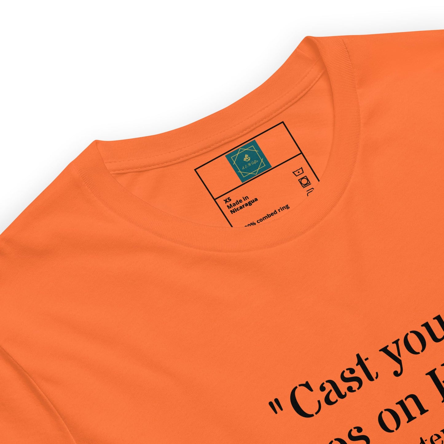 1 Peter 5:7 Christian Unisex T-Shirt