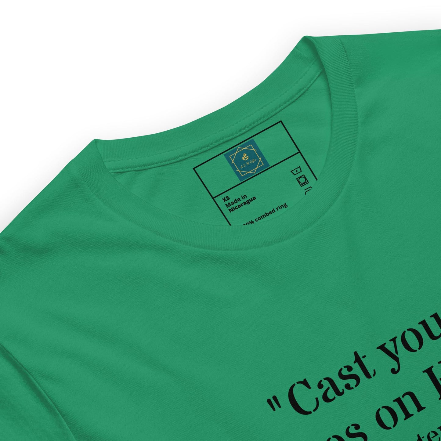 1 Peter 5:7 Christian Unisex T-Shirt