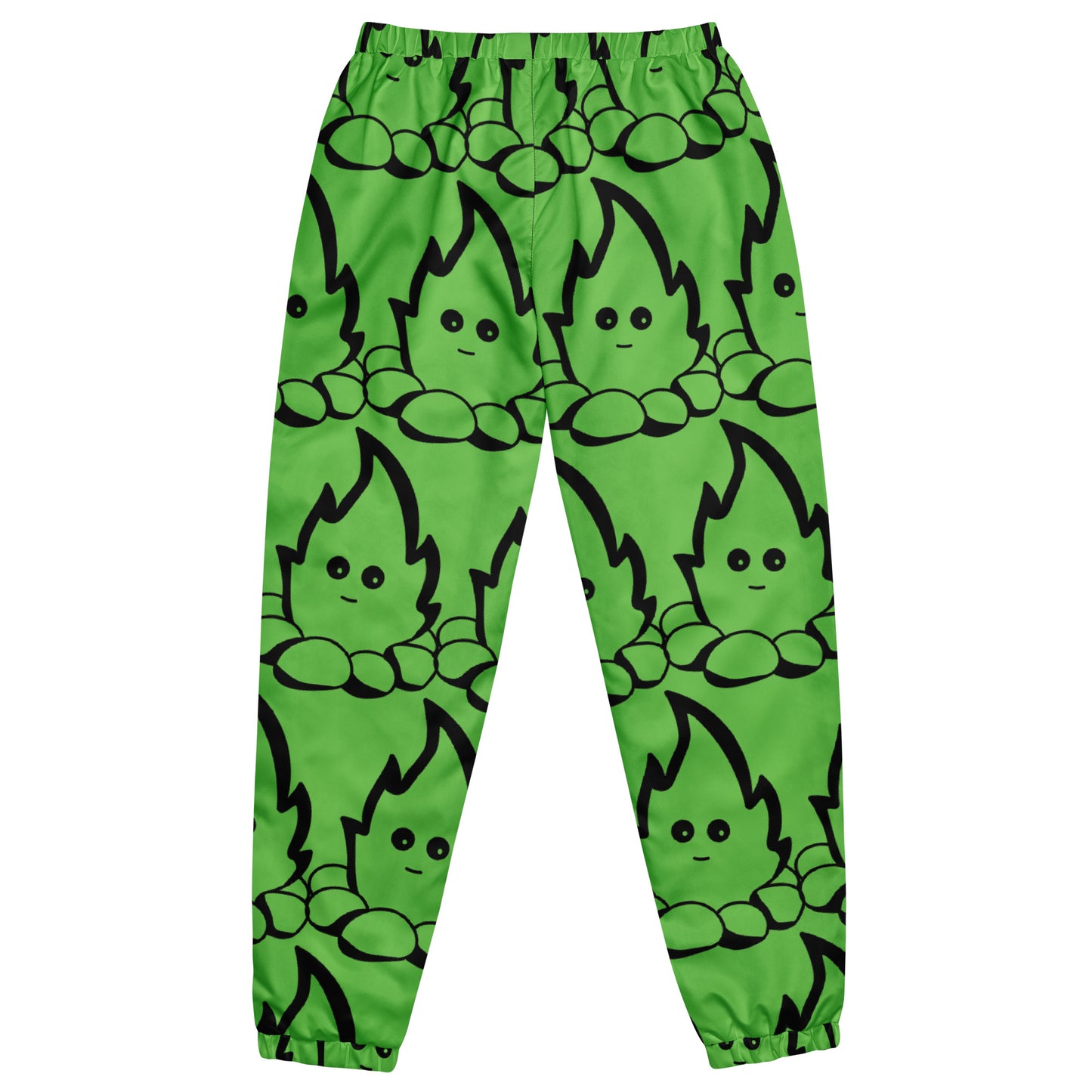 Fire Dude Unisex Track Pants Green