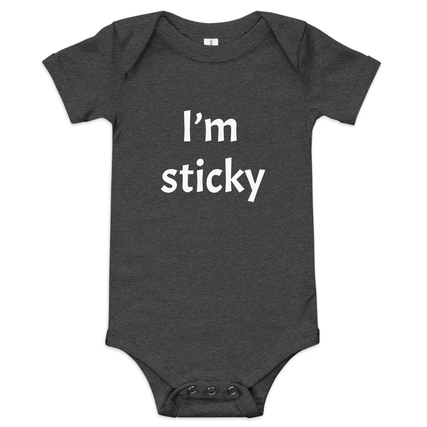 Sarcastic Baby “I’m sticky” Onesie