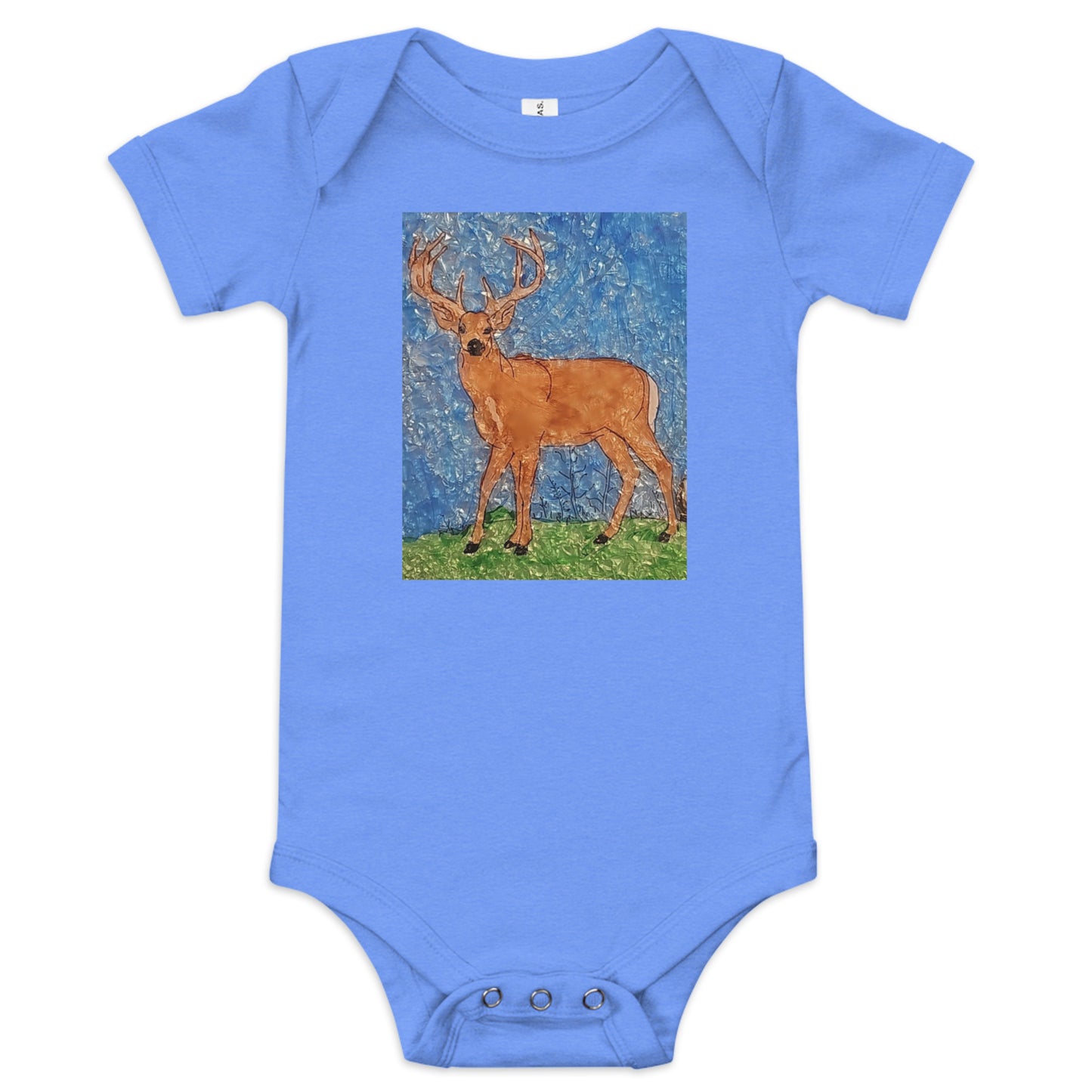 Resident Winner "Deer" Baby Short Sleeve One Piece