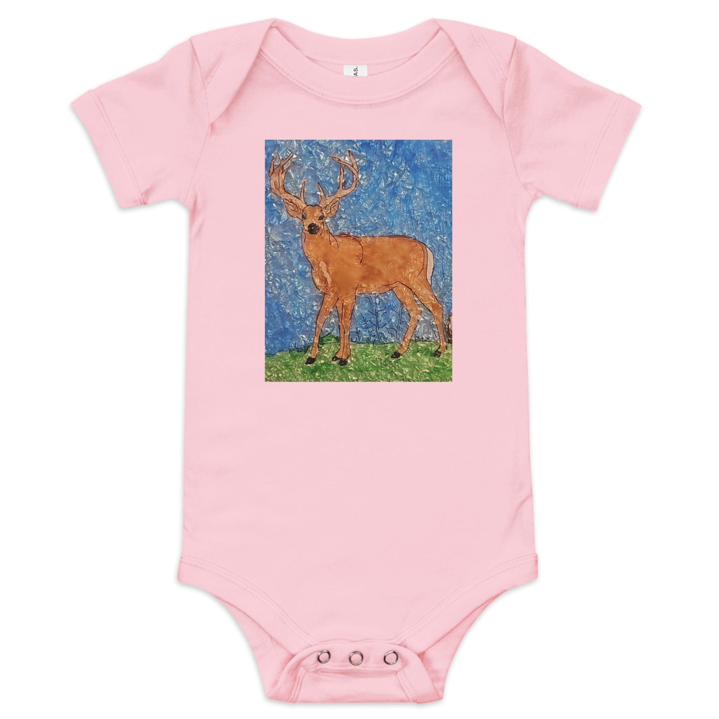 Resident Winner "Deer" Baby Short Sleeve One Piece