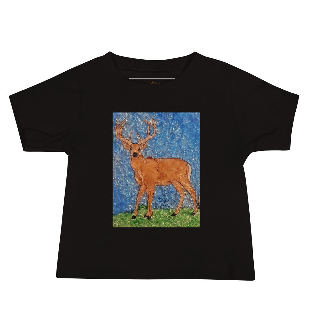 Resident Winner "Deer" Baby Jersey Short Sleeve Tee