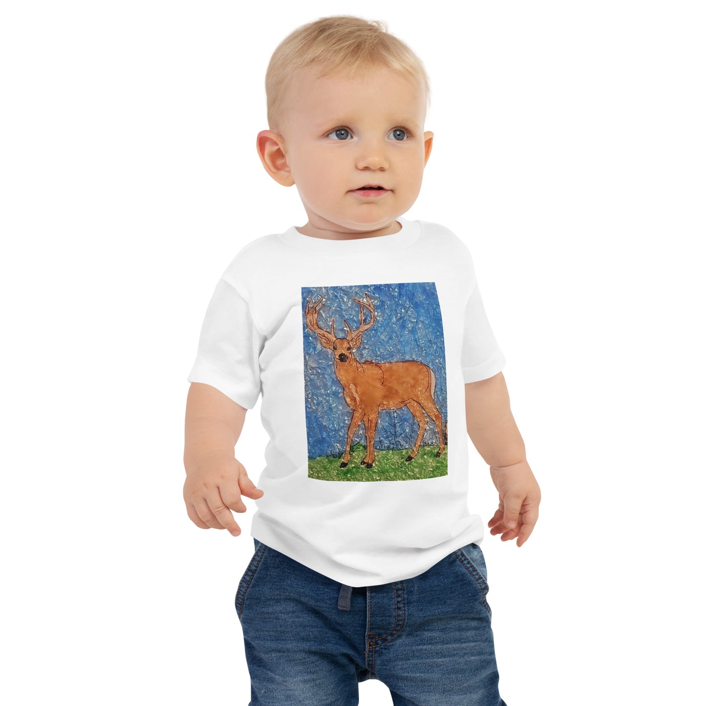 Resident Winner "Deer" Baby Jersey Short Sleeve Tee