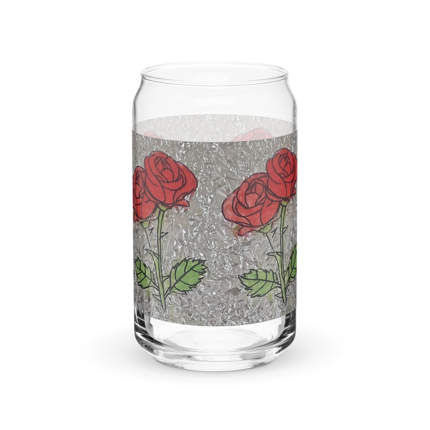 Resident Winner "Rose" Can-Shaped Glass