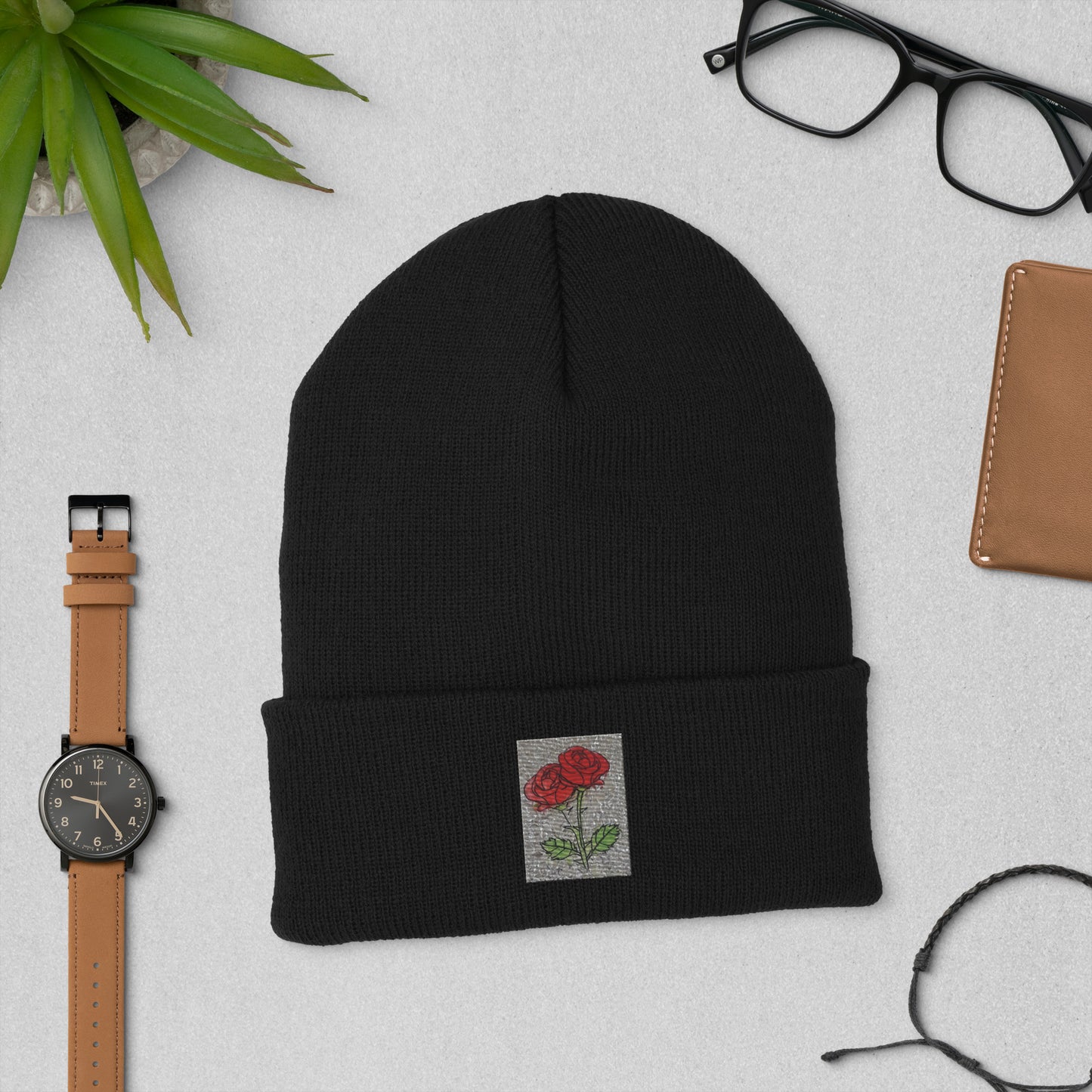 Resident Winner "Rose" Cuffed Beanie