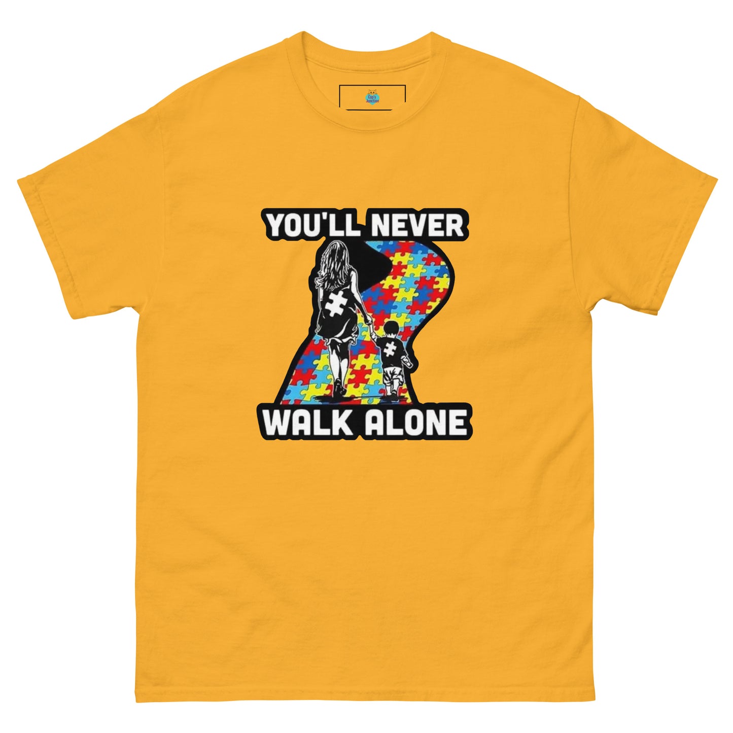 "You Will Never Walk Alone" Men's Classic Tee