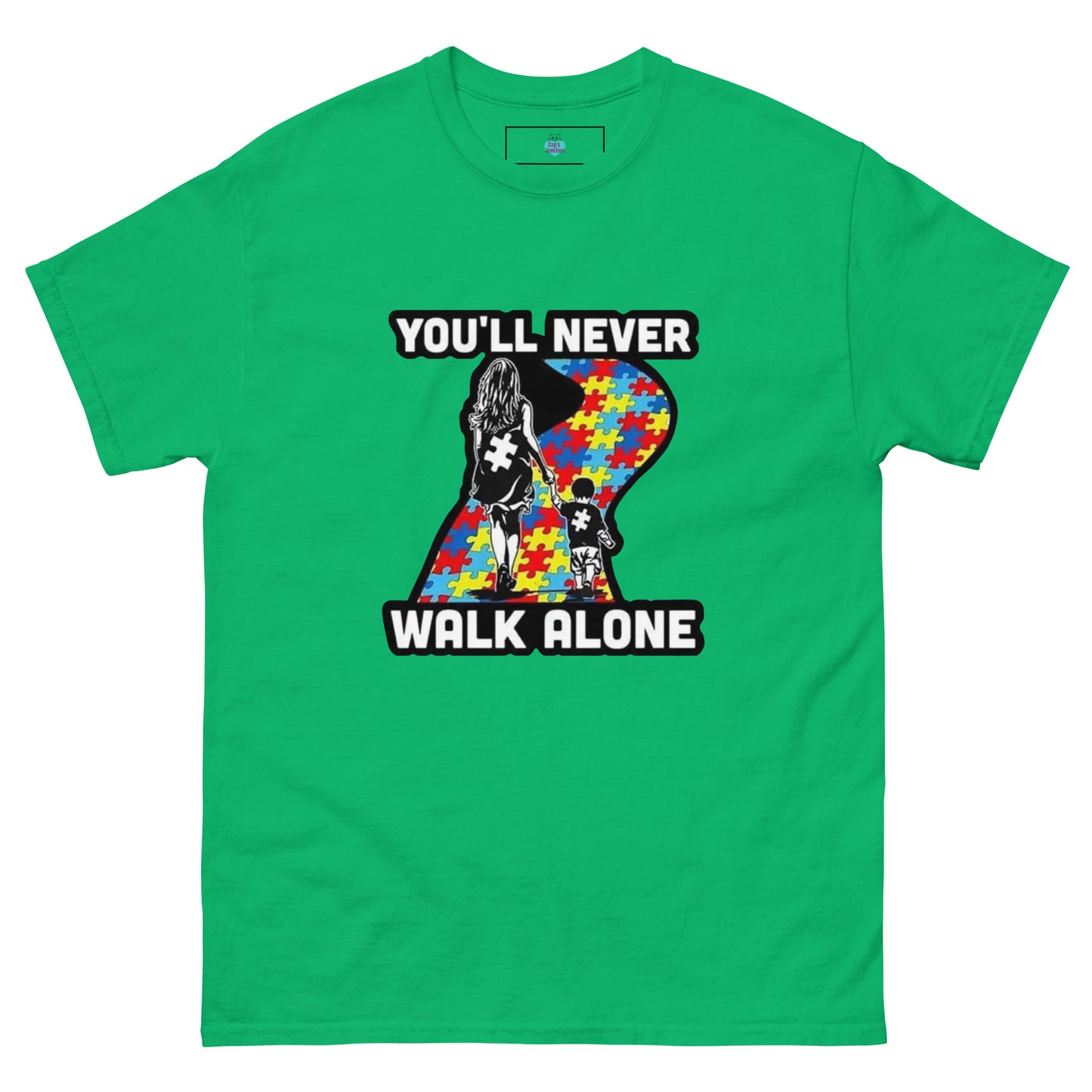 "You Will Never Walk Alone" Men's Classic Tee