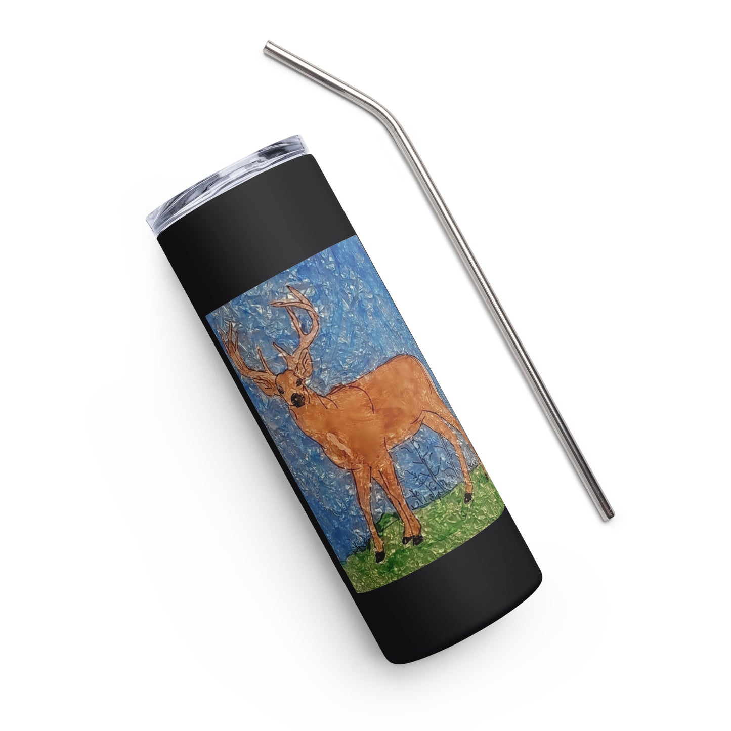 Resident Winner "Deer Stainless Steel Tumbler