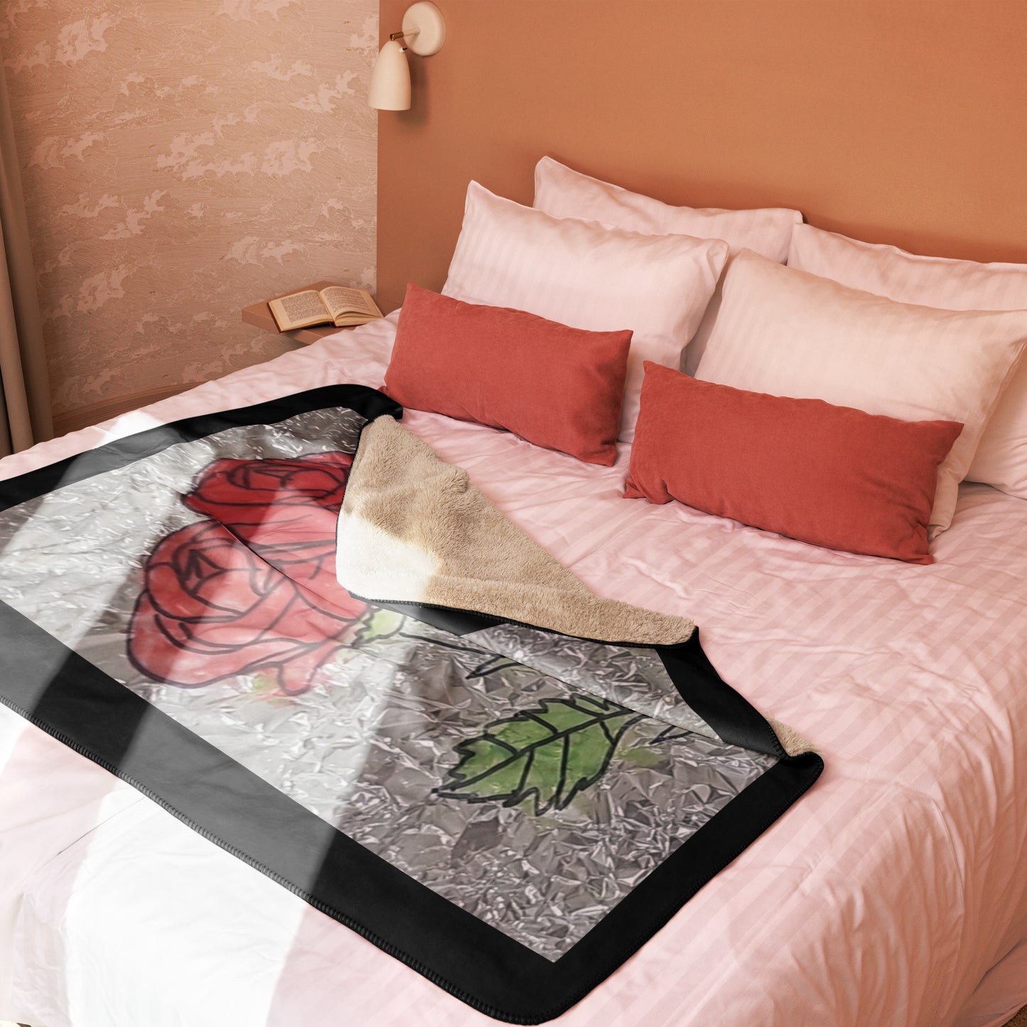 Resident Winner "Rose" Sherpa Blanket