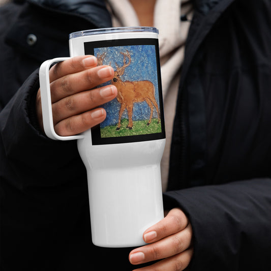 Resident Winner "Deer" Travel mug with a Handle