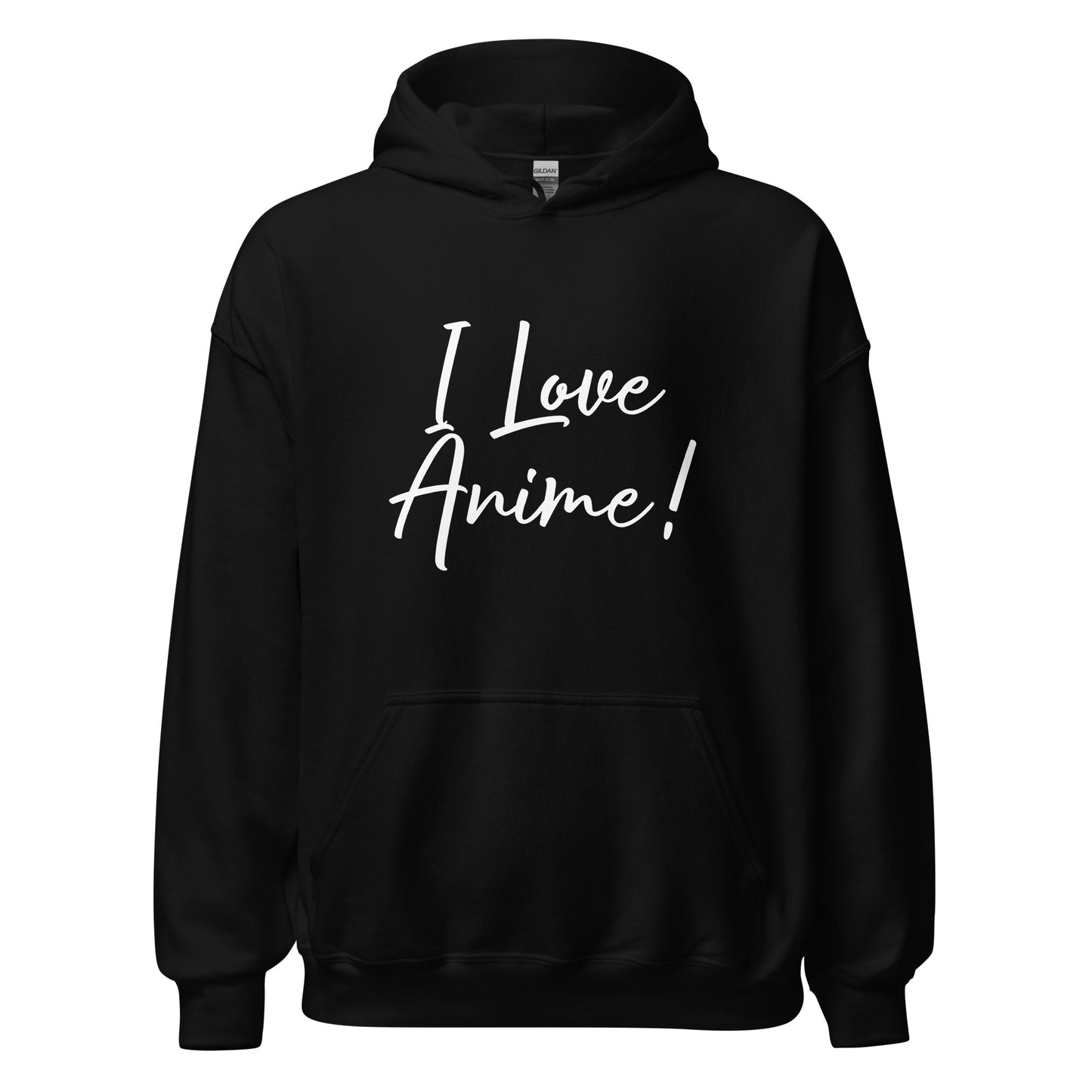 "I Love Anime" Unisex Hoodie