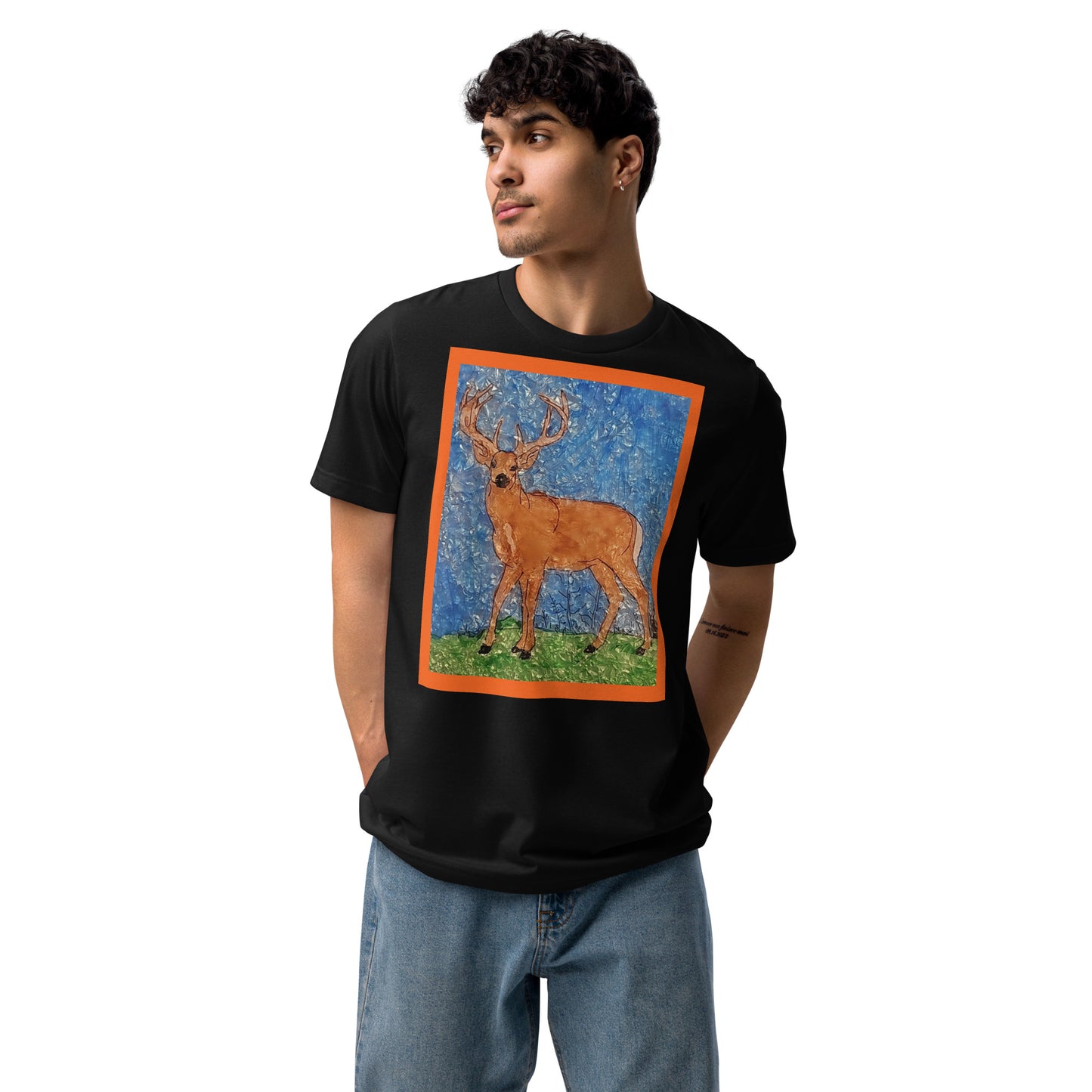 Resident Winner "Deer" Unisex Staple Eco T-shirt