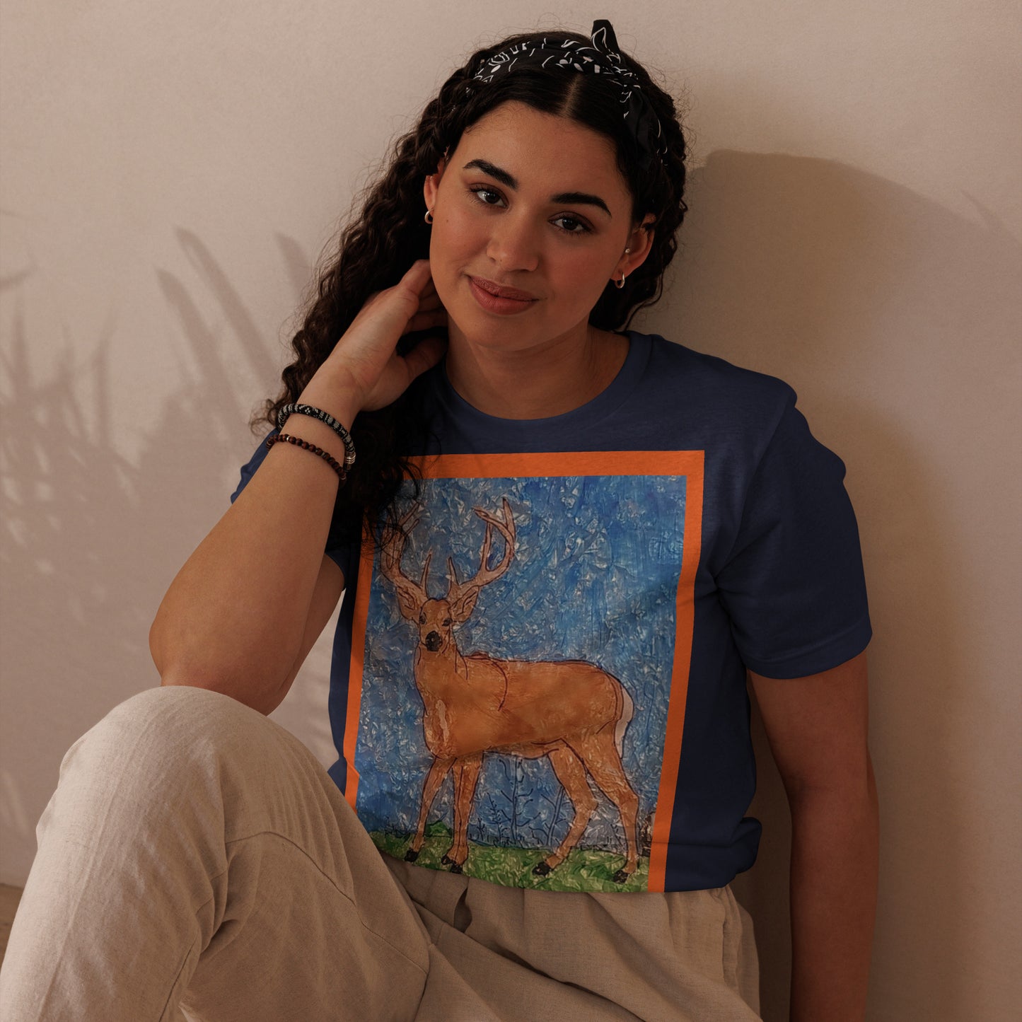 Resident Winner "Deer" Unisex Staple Eco T-shirt