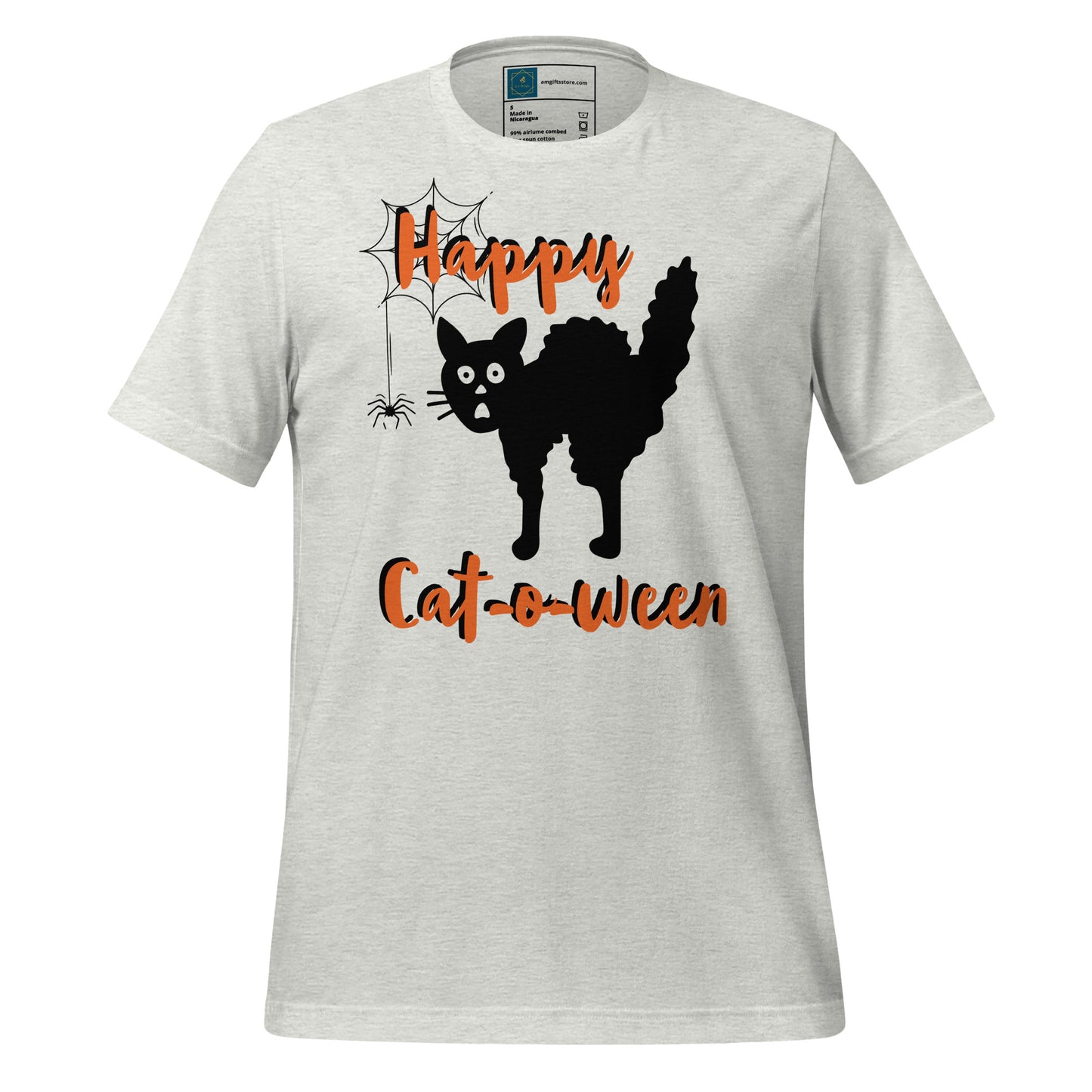 Happy Cat-O-Ween Unisex T-shirt