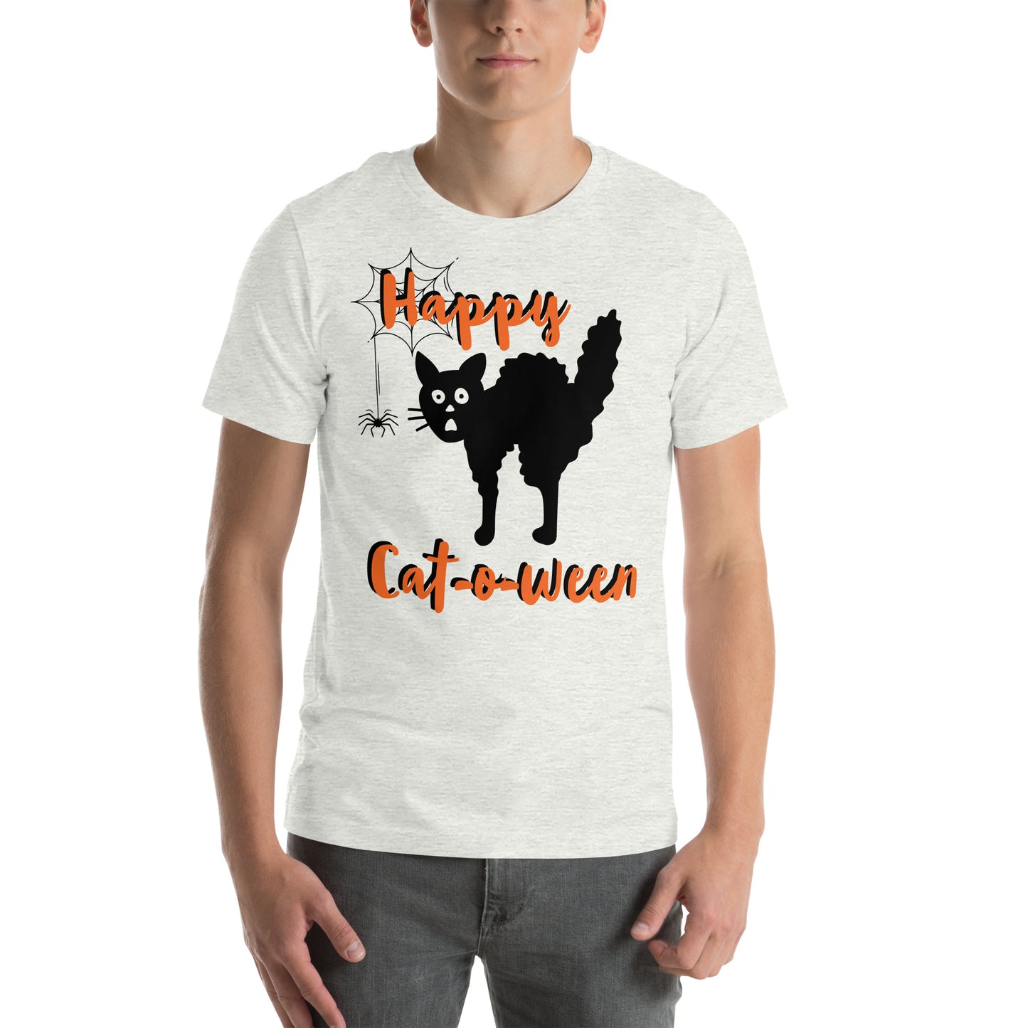 Happy Cat-O-Ween Unisex T-shirt