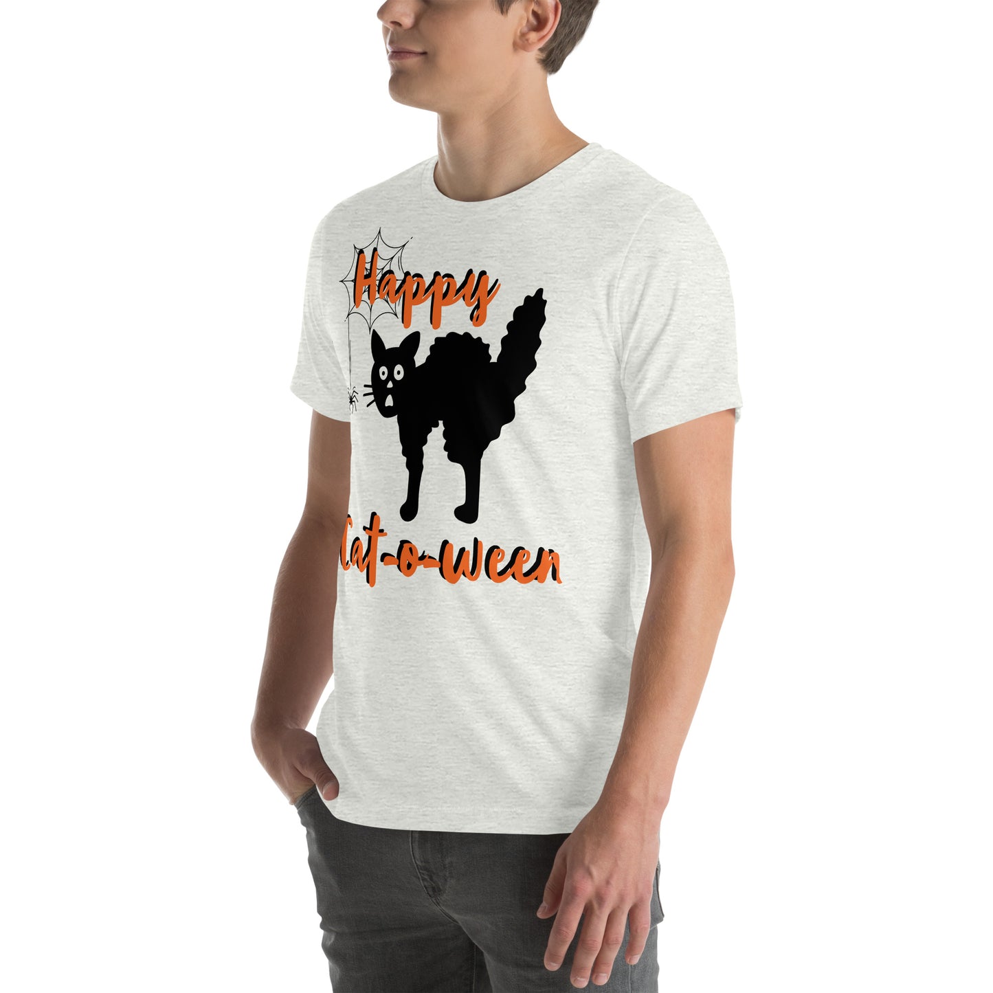 Happy Cat-O-Ween Unisex T-shirt