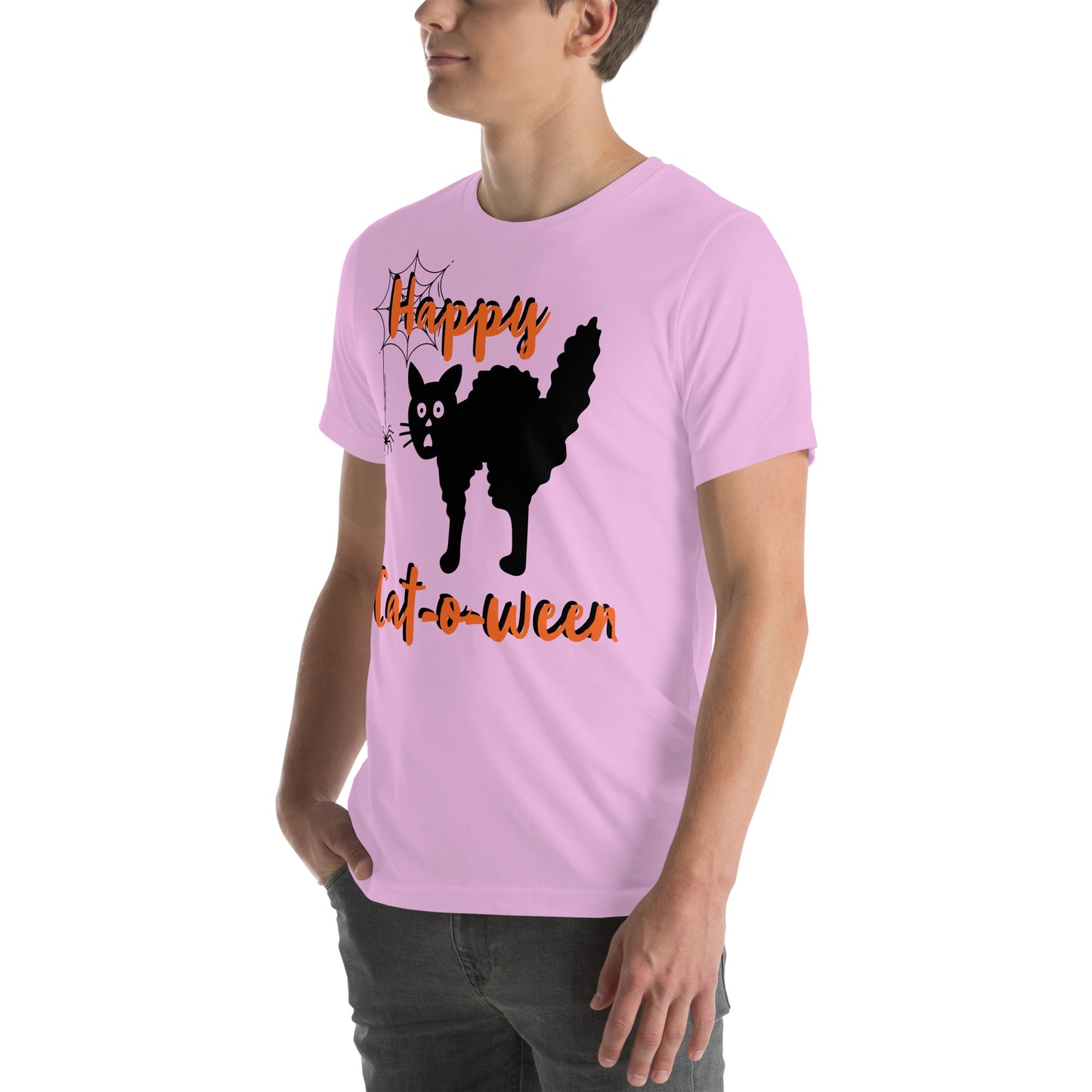 Happy Cat-O-Ween Unisex T-shirt