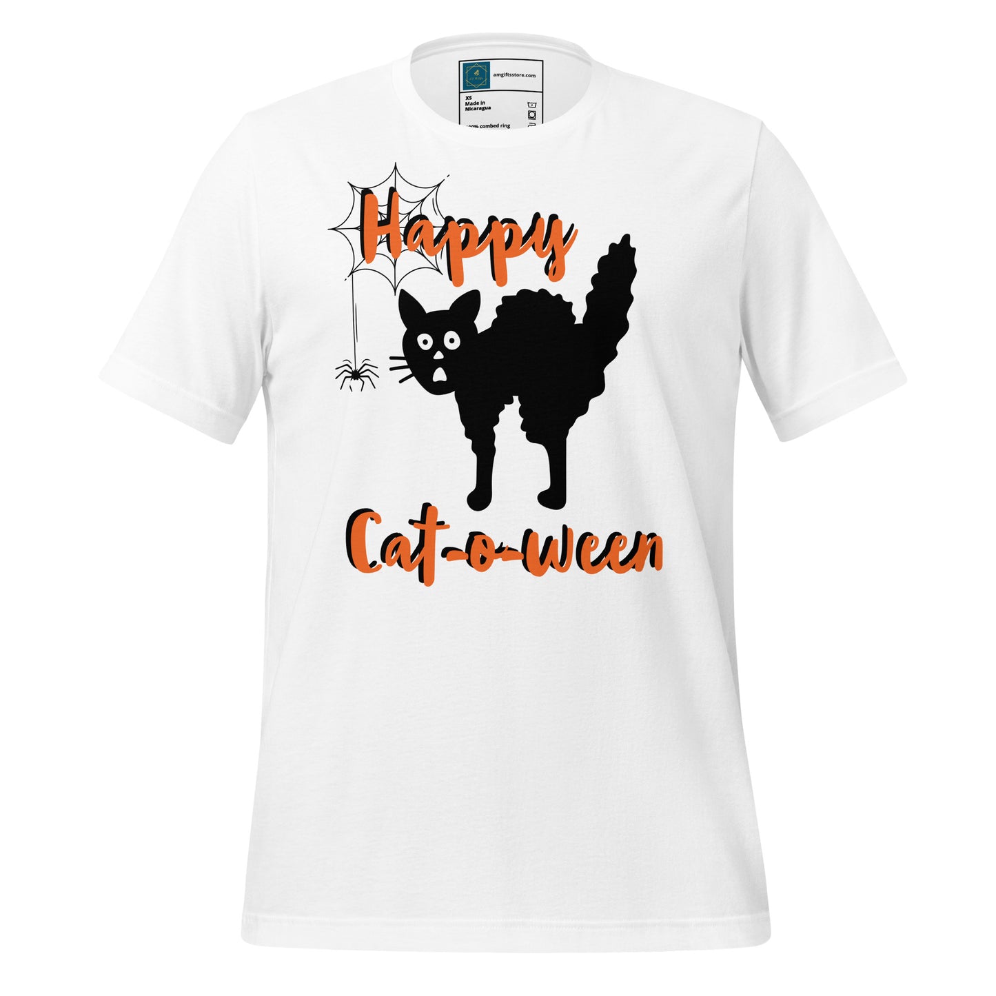 Happy Cat-O-Ween Unisex T-shirt