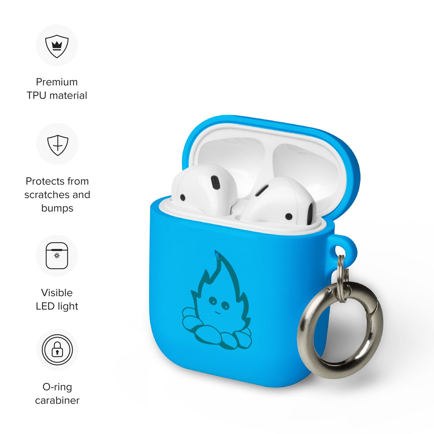 Fire Dude AirPods Case