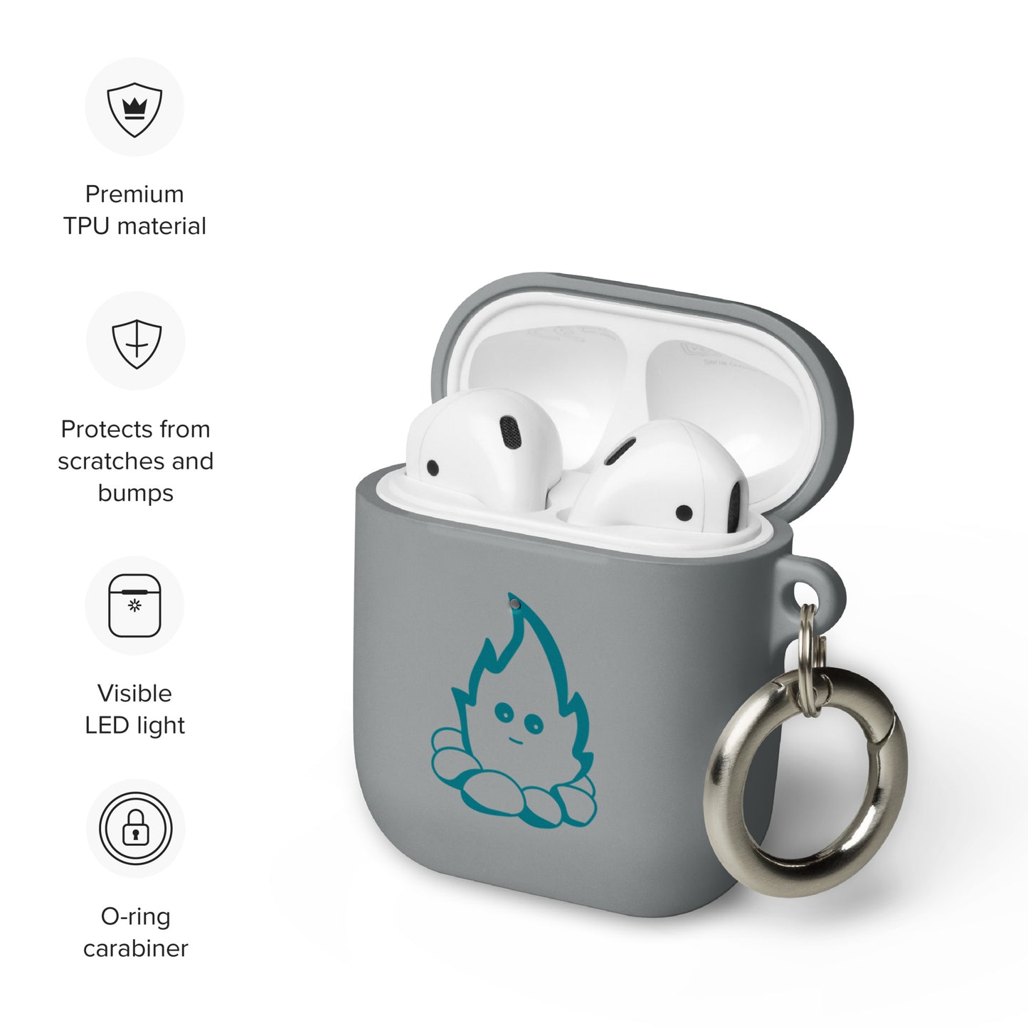 Fire Dude AirPods Case