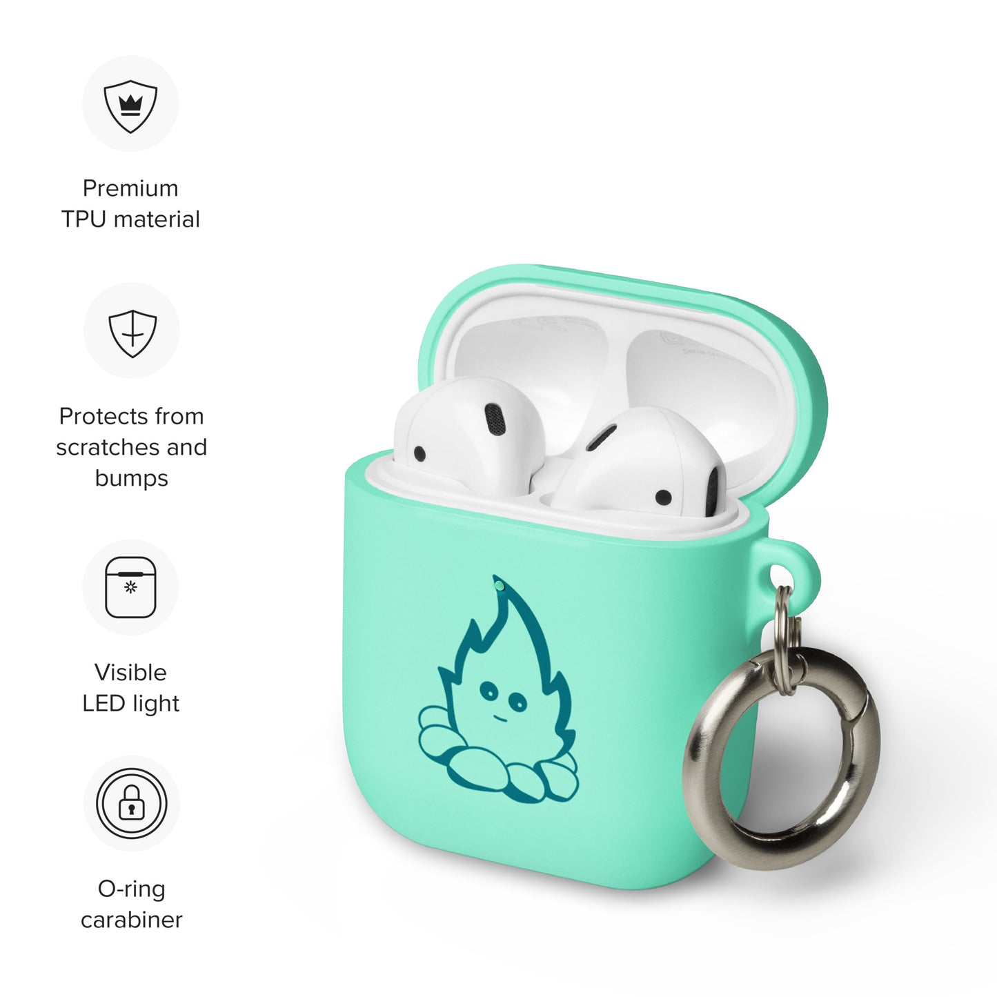 Fire Dude AirPods Case