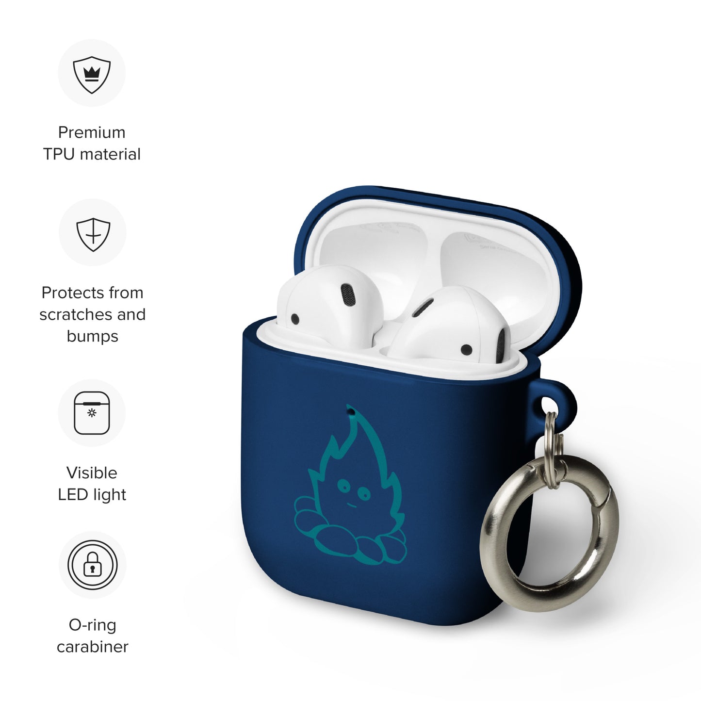 Fire Dude AirPods Case